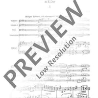 Quintet in E major - Score and Parts