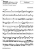 Allegro (from Concerto in B minor) - Trombone 1