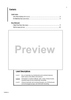 Foreword and Contents - Bonus Material