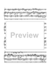 Aria (from Cantata No. 1) - Harpsichord Score