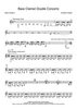 Bass Clarinet Double Concerto - Bass Clarinet 2