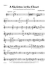 A Skeleton in the Closet for String Quartet and Invited Ghosts - Violin 1