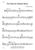 Two Tunes by Thomas Moore - Viola