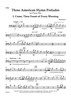 Three American Hymn Preludes for Piano Trio - Cello