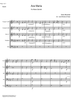 Ave Maria - Score