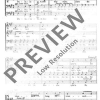 Der Tod von Flandem - Choral Score