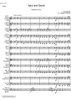 Saul and David - Prelude to Act  2 - Score