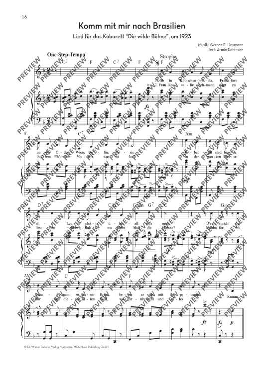 Komm mit mir nach Brasilien