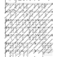 Bujdosó - Bedrückung - Choral Score