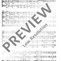 Junger Baum in Menschenhand - Choral Score