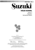 Suzuki Violin School, Volume 5 - Violin Part