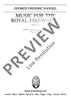 The Music for the Royal Fireworks - Full Score
