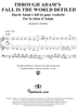 Through Adam's Fall is the World Defiled, from "Seventy-Nine Chorales", Op. 28, No. 21