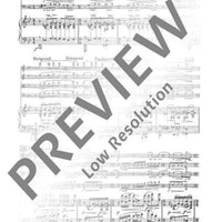 Quintet in E major - Score and Parts