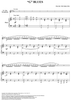 "G" Blues - Piano Score