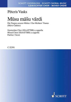 Musu mašu vardi - Choral Score