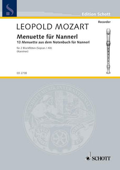 Minuets for Nannerl - Performing Score