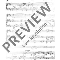 Sechs Lieder nach Gedichten von Clemens Brentano in F sharp major - Piano Reduction