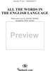 All the Words in the English Language (Part 1)