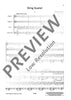 String Quartet - Score and Parts