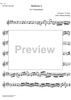 Three Part Sinfonia No. 3 BWV 789 D Major - Tenor Saxophone