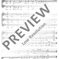 Drei Tanzlieder - Choral Score