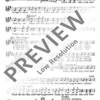 Armer, kleiner Tanzbär - Choral Score