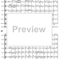 Allegro vivace -  from concerto N°3 for piano - Score