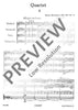 String Quartet E major - Full Score