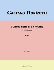 L'ultima notte di un novizio