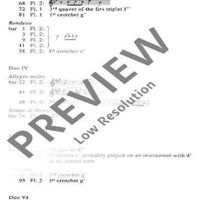 Six Duos - Performing Score