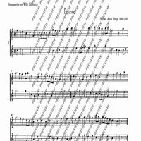 The Flourishing Baroque Period - Performing Score