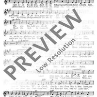 Wein, Weib und Gesang - Alto