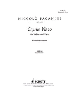 Caprice No. 20 B Minor