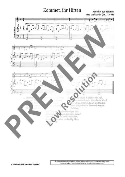 Kommet ihr Hirten