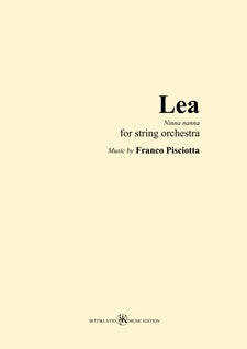 Lea (ninna nanna) - for String Orchestra - Violin 1
