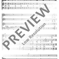 Des Antonius von Padua Fischpredigt - Choral Score