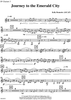 Journey to the Emerald City - Bb Clarinet 3