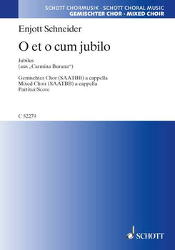 O et o cum jubilo - Choral Score