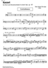 Konzert for horn and string orchestra op.107 [set of parts] - Double Bass