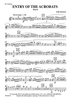 Entry of the Acrobats - Eb Clarinet