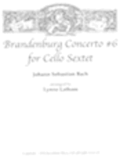 Brandenburg Concerto No. 6 - for Cello Sextet - Cello 6