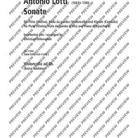 Sonata - Score and Parts