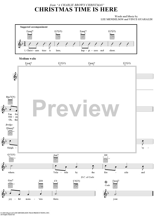 Christmas Time is Here