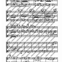 Trio G major - Full Score