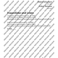 Frauenliebe und Leben - Score and Parts
