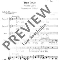 Five Songs on old texts - Choral Score