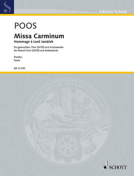 Missa Carminum - Score