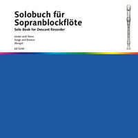 Solo Book for Descant Recorder