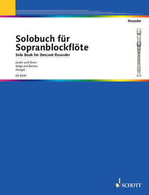 Solo Book for Descant Recorder